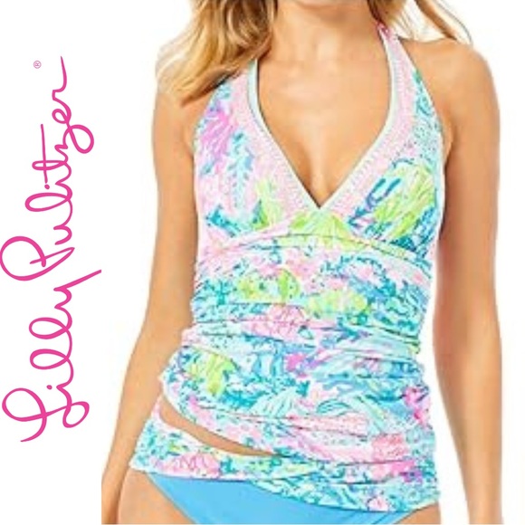Lilly Pulitzer Other - Lilly Pulitzer Bliss Halter Tankini Top